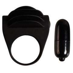 PRETTY LOVE - BLACK CHESTER VIBRATOR RING