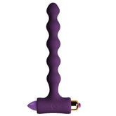 ROCKS-OFF - VIBRATING ANAL PLUG WITH PETITE SENSATIONS PEARLS