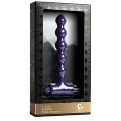 ROCKS-OFF - VIBRATING ANAL PLUG WITH PETITE SENSATIONS PEARLS