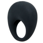 PRETTY LOVE - BLACK VIBRATING TRAP RING