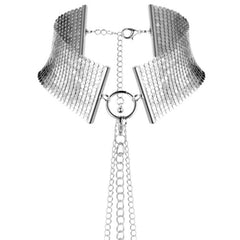 BIJOUX - DESIR MÉTALLIQUE SILVER METALLIC NECKLACE