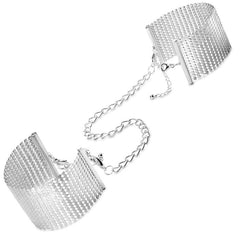 BIJOUX - DESIR MÉTALLIQUE SILVER METAL HANDCUFFS