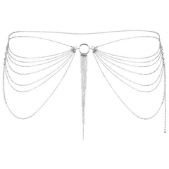 BIJOUX - MAGNIFICENT SILVER METAL CHAIN JEWELLERY FOR WAISTBAND