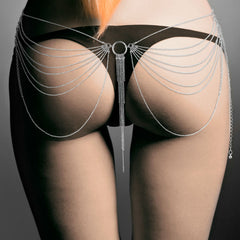 BIJOUX - MAGNIFICENT SILVER METAL CHAIN JEWELLERY FOR WAISTBAND