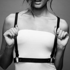 JEWELLERY INDISCRETS MAZE - X BLACK HARNESS