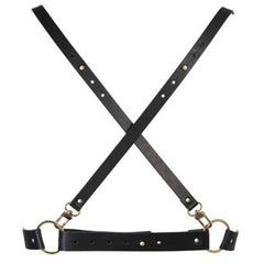 JEWELLERY INDISCRETS MAZE - X BLACK HARNESS