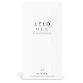 LELO - HEX CONDOM BOX 12 UNITS