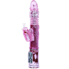BAILE - RECHARGEABLE VIBRATOR WITH ROTATION AND PULSING BUTTERFLY STIMULATOR