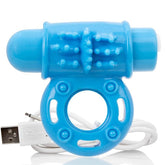 SCREAMING O - BLUE RECHARGEABLE RING WOW VIBRATOR