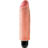 KING COCK - REALISTIC VIBRATOR STIFFY 15.24 CM NATURAL