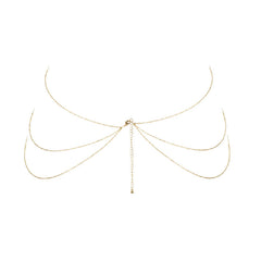 JEWELLERY - MAGNIFICENT METAL CHAINS FOR THE BODY 8 GOLD