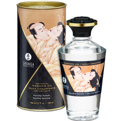 SHUNGA - MASSAGE OIL WITH WARMING EFFECT FETISH VANILLA FLAVOR 100 ML