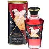 SHUNGA - STRAWBERRY AND CAVA WARMING MASSAGE OIL 100 ML