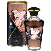 SHUNGA - MASSAGE OIL WITH HEATING EFFECT INTENSE CHOCOLATE FLAVOR 100 ML