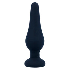 INTENSE - PIPO S ANAL PLUG BLACK SILICONE 9.8 CM