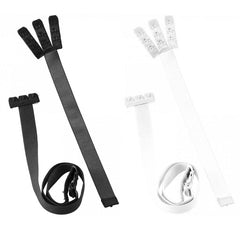 BYE-BRA - BLACK & WHITE OPEN BACK BRA ADAPTER