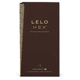 LELO - HEX CONDOMS RESPECT XL 12 PACK