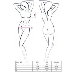 PASSION - WOMAN KELLY SET SIZE S/M