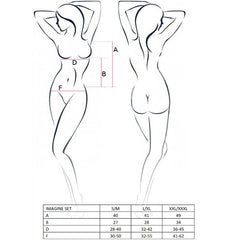 PASSION - CONJUNTO WOMAN IMAGINE TAMANHO S/M