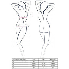 PASSION - WOMAN OFELIA SET SIZE S/M