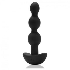 B-VIBE - ANAL TRIPLET BLACK REMOTE CONTROL BEADS