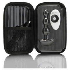 B-VIBE - ANAL TRIPLET BLACK REMOTE CONTROL BEADS