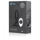 B-VIBE - REMOTE CONTROL ANAL PLUG RIMMING PETITE BLACK