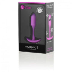 B-VIBE - SNUG PLUG 1 PINK
