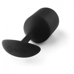 B-VIBE - ANAL PLUG SNUG 4 BLACK