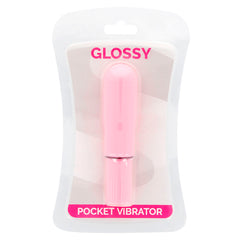 GLOSSY - PINK POCKET VIBRATOR