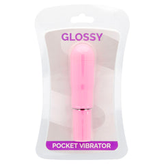 GLOSSY - DEEP ROSE POCKET VIBRATOR