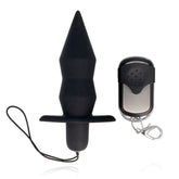 SPIRIT - BLACK REMOTE CONTROL BUTT PLUG