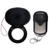 SPIRIT - REMOTE CONTROL VIBRATOR COCK RING BLACK