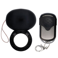 SPIRIT - REMOTE CONTROL VIBRATOR COCK RING BLACK