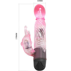 DANCE - GIVE YOU A TYPE OF LOVER VIBRATOR WITH PINK RABBIT 10 MODES