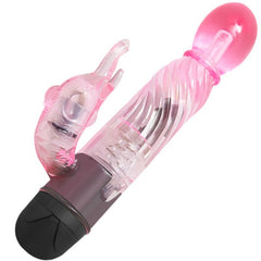 DANCE - GIVE YOU A TYPE OF LOVER VIBRATOR WITH PINK RABBIT 10 MODES