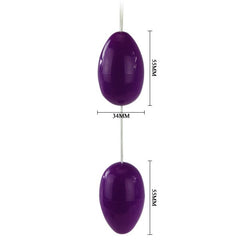 DANCE - PURPLE TWIN BALLS ANAL BALLS