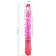 BAILE - FLEXI VIBE SENSUAL SPINE FOLDING VIBRATING DILDO PURPLE 23.5 CM