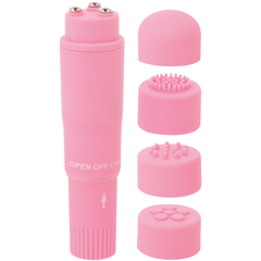 GLOSSY - PINK KURT POCKET MASSAGER