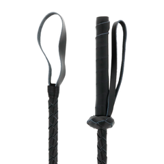 DARKNESS - BDSM FETISH LEATHER WHIP 60 CM