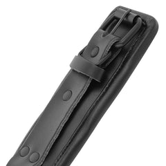 DARKNESS - ADJUSTABLE BLACK LEATHER HAND CUFFS