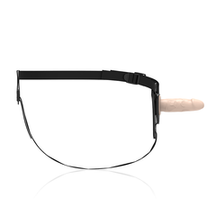 FETISH SUBMISSIVE HARNESS - REALISTIC SILICONE FLESH 12.5 CM