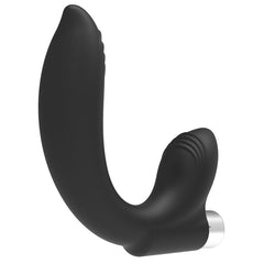ADDICTED TOYS - RECHARGEABLE PROSTHETIC VIBRATOR MODEL 7 - BLACK