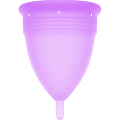 STERCUP - FDA PURPLE SILICONE MENSTRUAL CUP - SIZE L
