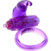 SEVEN CREATIONS - PURPLE SILICONE VIBRATING RING