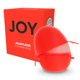 JAMYJOB - DISCRETT RED BACK EGG MASTURBATOR