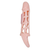 BAILE - VIBRATING PENIS EXTENDER COVER WITH NATURAL WING 13.5 CM