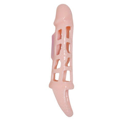 BAILE - VIBRATING PENIS EXTENDER COVER WITH NATURAL WING 13.5 CM