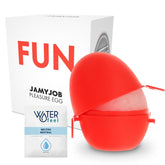 JAMYJOB - DISCRETT RED EDITION EGG MASTURBATOR