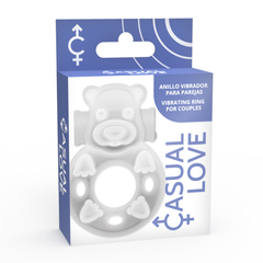 CASUAL LOVE - 26 CLEAR RABBIT VIBRATOR RING